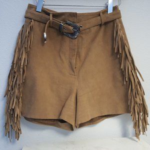 Maje suede shorts size 36